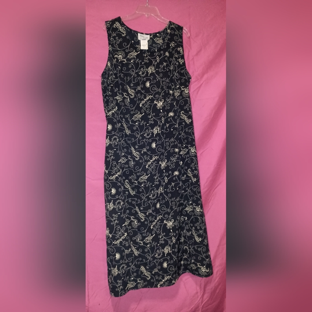 Black Floral Dress Forever Caroline 22W